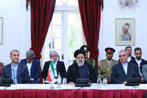 تصاویر مذاکرات مشترک هیئت های عالیرتبه ایران و کنیا