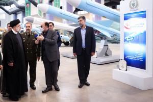 تصاویر بازدید از نمایشگاه دستاوردهای فناورانه وزارت دفاع و پشتیبانی نیروهای مسلح