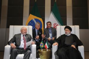 تصاویر دیدار روسای جمهور ایران و برزیل