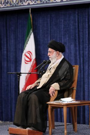 تصاویر دیدار رئیس‌جمهور و اعضای هیئت دولت با رهبر معظم انقلاب اسلامی