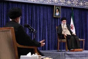 تصاویر دیدار رئیس‌جمهور و اعضای هیئت دولت با رهبر معظم انقلاب اسلامی