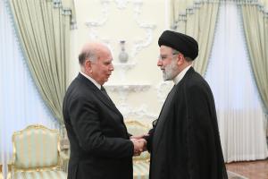 تصاویر دیدار وزیر خارجه عراق با رئیس جمهور