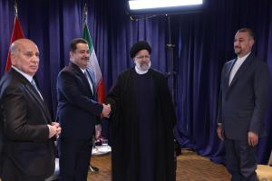تصاویر دیدار نخست وزیر عراق با رئیس جمهور
