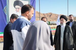 تصاویر بازدید از خط انتقال آب به استان اصفهان