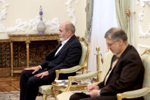 دیدار دبیر شورای عالی امنیت ملی ارمنستان با رئیس جمهور