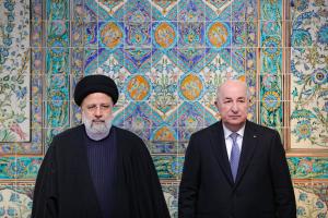 نشست خبری مشترک رؤسای جمهور ایران و الجزایر