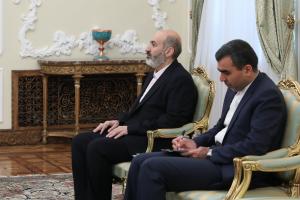 دیدار نائب رئیس مجلس اعلای اسلامی شیعیان لبنان با رئیس جمهور