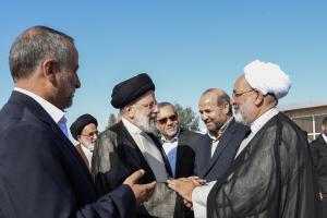 ورود رئیس جمهور به استان سمنان