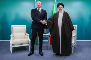 دیدار روسای جمهور ایران و آذربایجان