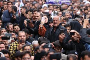 مراسم تشییع پیکر رئیس جمهور شهید و همراهان در تبریز