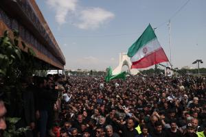مراسم تشییع پیکر رئیس جمهور شهید و همراهان در تهران