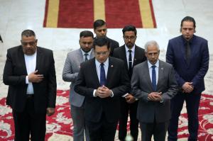 ادای احترام مقامات کشورها به مقام رئیس جمهور شهید و همراهان