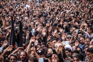 مراسم تشییع پیکر رئیس جمهور شهید و همراهان در بیرجند